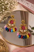 Rangrez Heritage Kundan Earrings