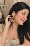 Rangrez Heritage Kundan Earrings