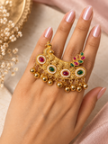 Kundan Statement Ring