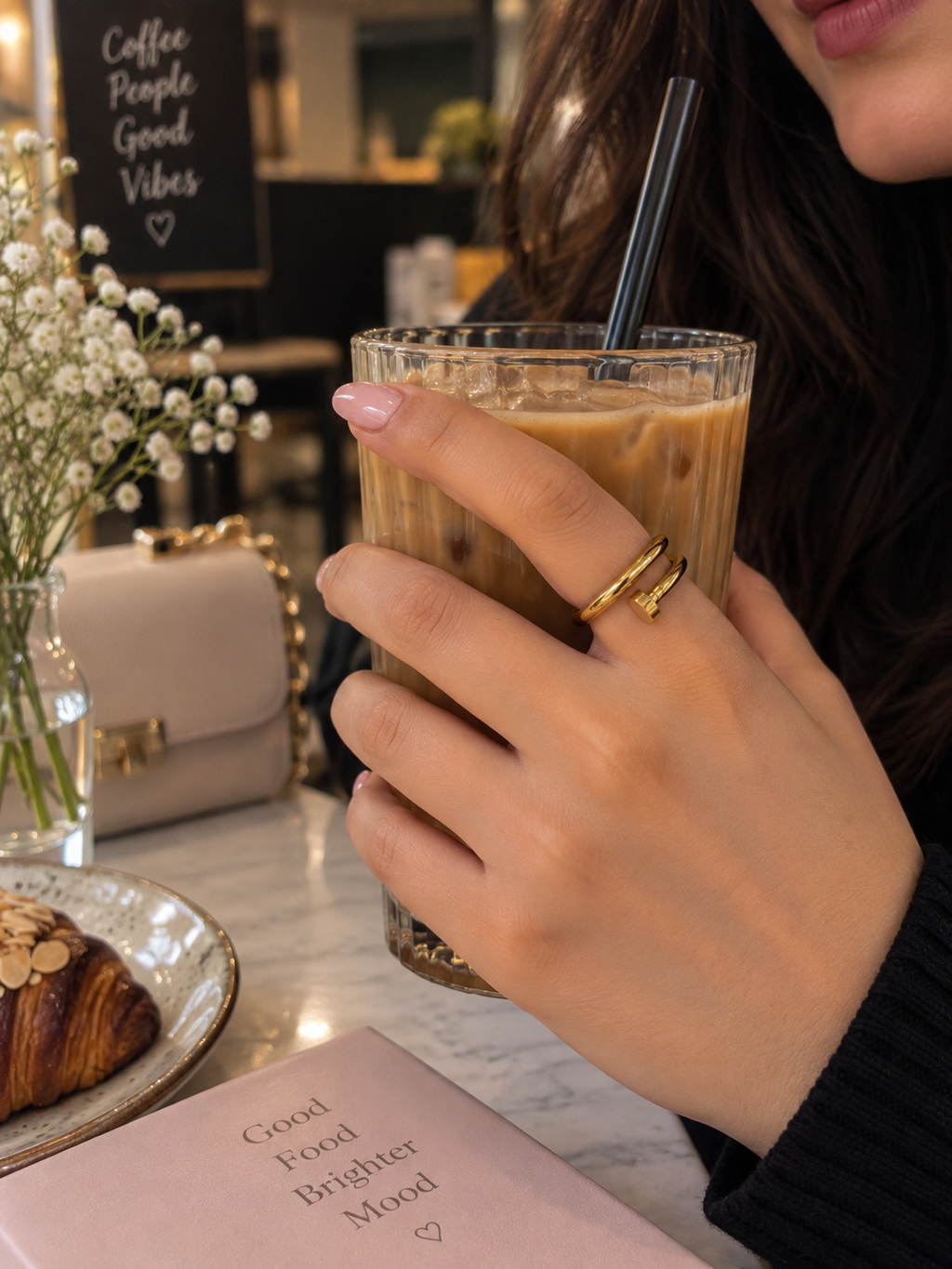 Aurelia Minimal Wrap Ring