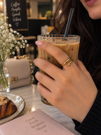 Aurelia Minimal Wrap Ring