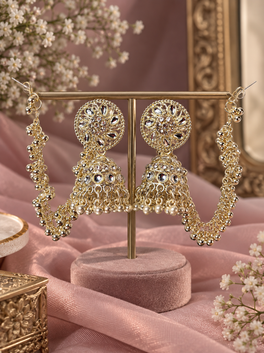 Aarohi Kundan Jhumka