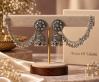 Rajvi Oxidised Jhumka