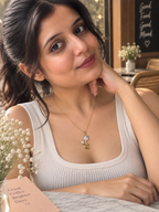 Roselle Bloom Pendant Chain