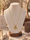 Evara Open Heart Necklace