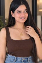 Evara Open Heart Necklace