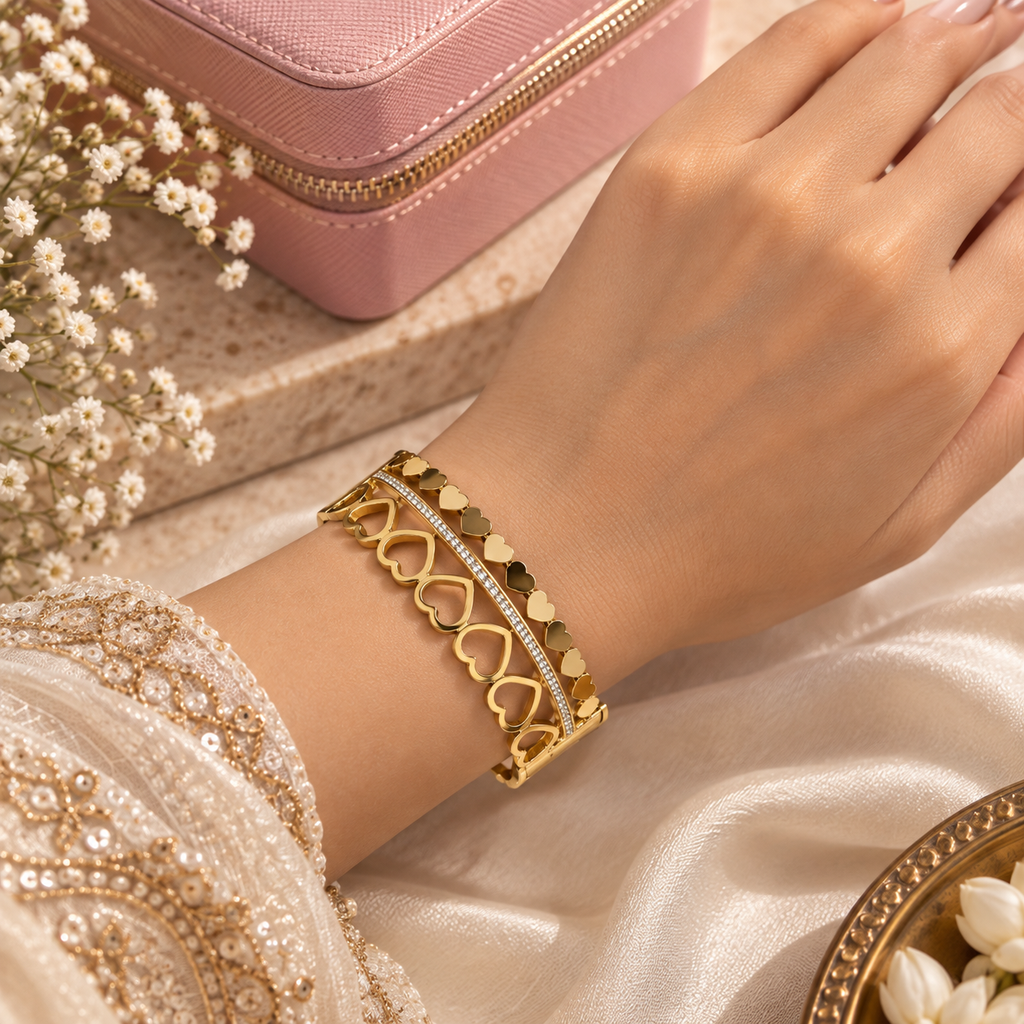 Serena Heart Bracelet